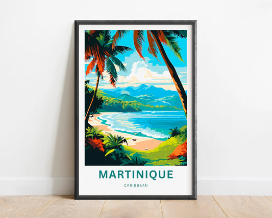 Martinique Travel Poster