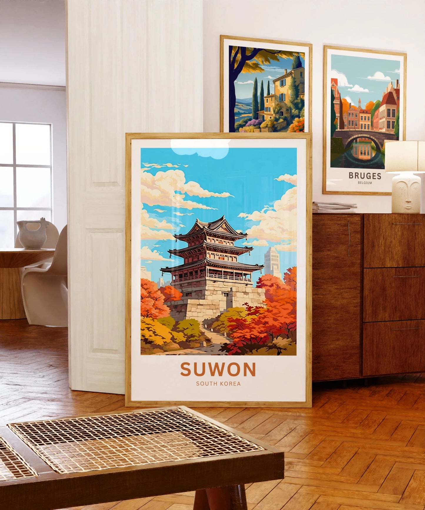 Suwon Travel Poster