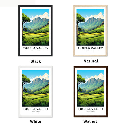 Tugela Valley Travel Poster