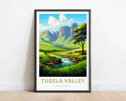 Tugela Valley Travel Poster