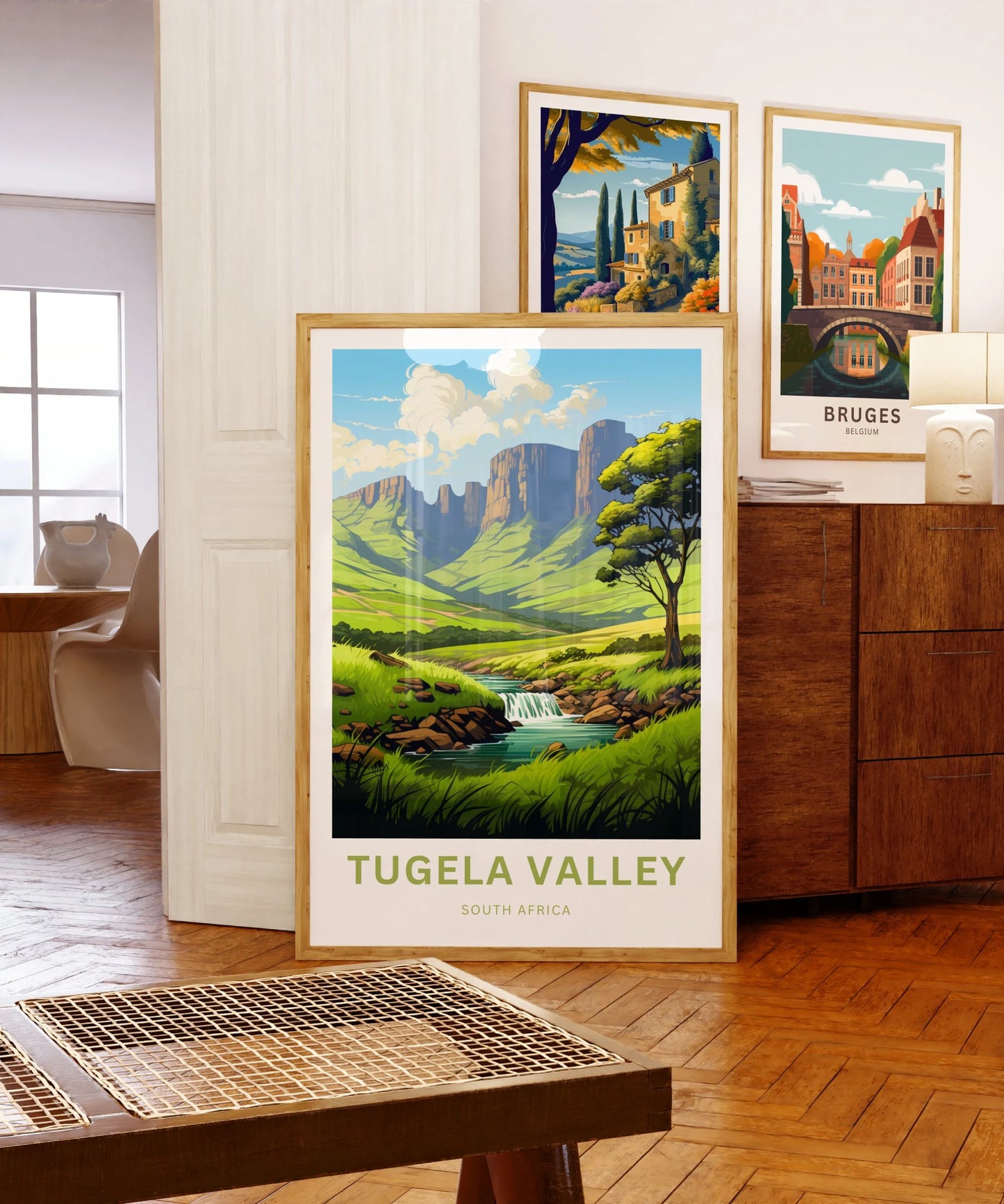 Tugela Valley Travel Poster