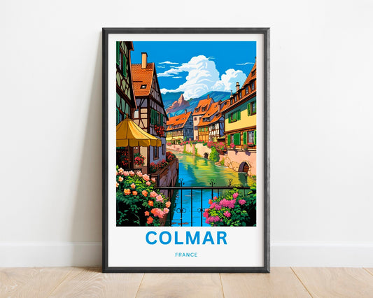 Colmar Travel Poster