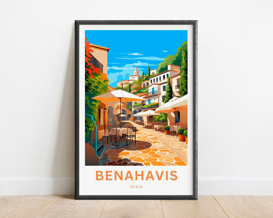 Benahavis Travel Poster