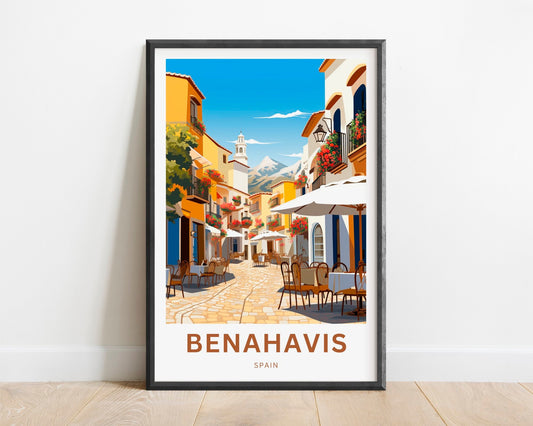 Benahavis Travel Poster