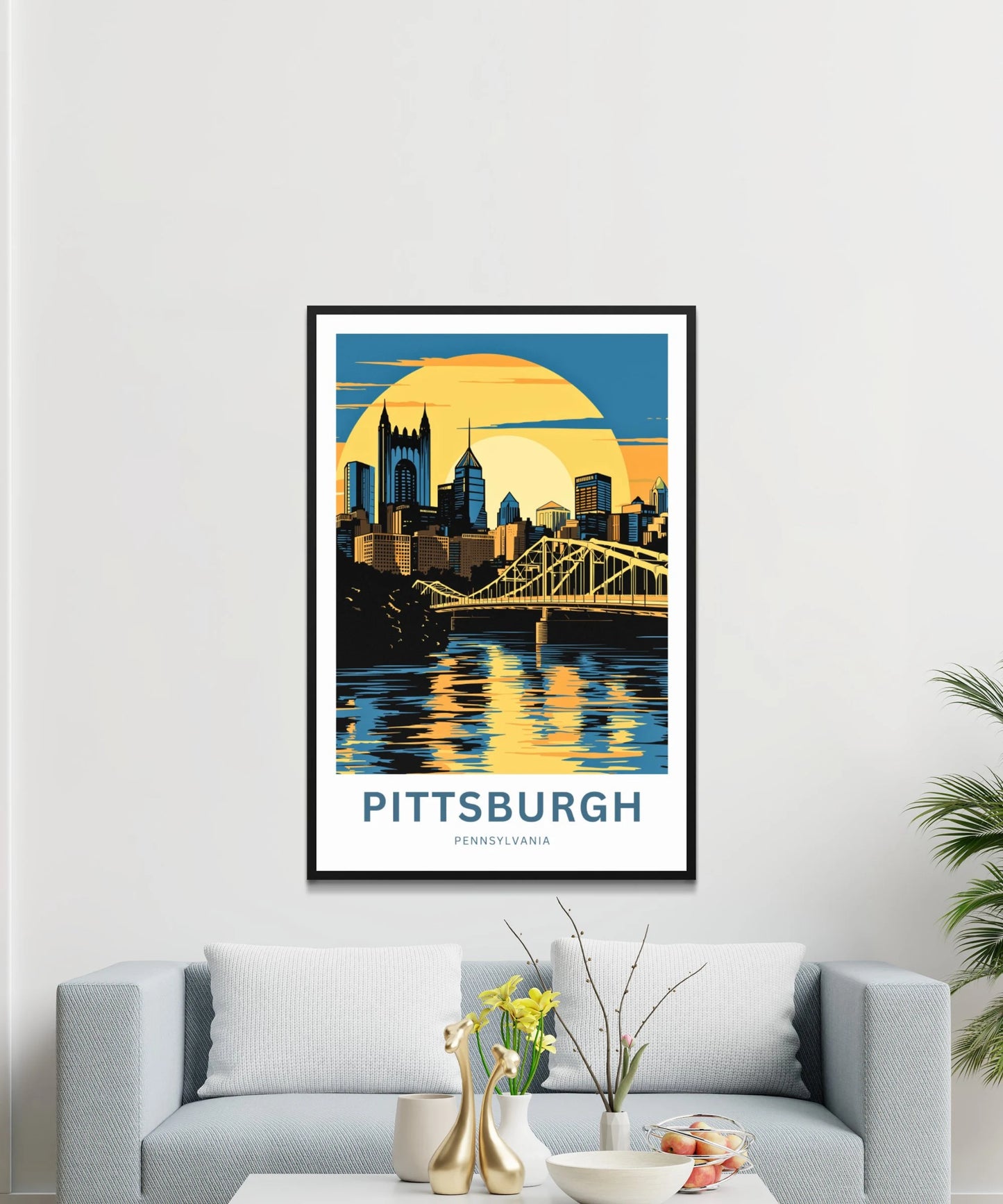 Pittsburgh Travel Poster