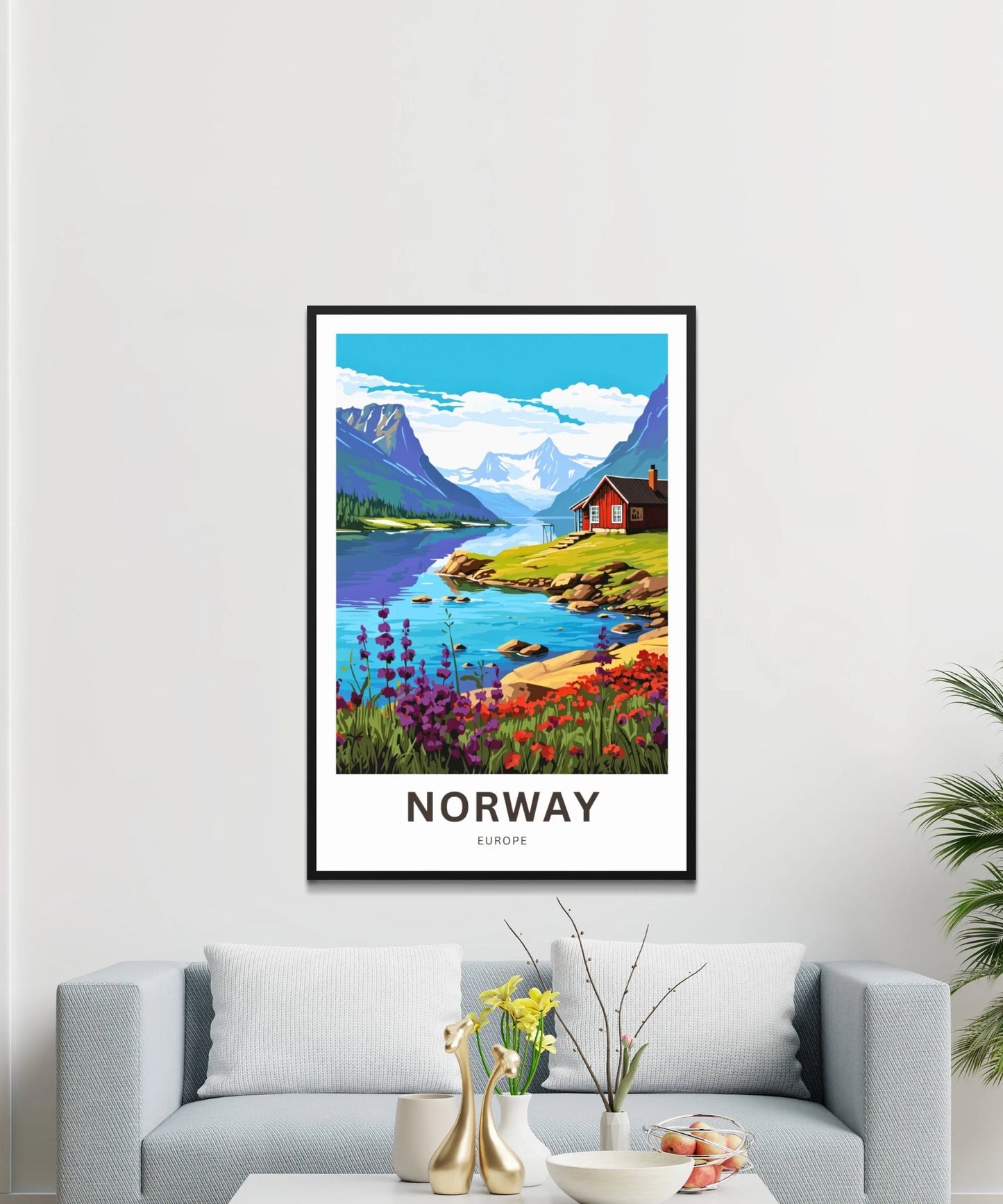 Norway  Travel Poster