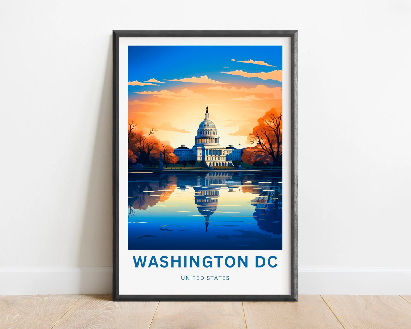 Washington DC Travel Poster