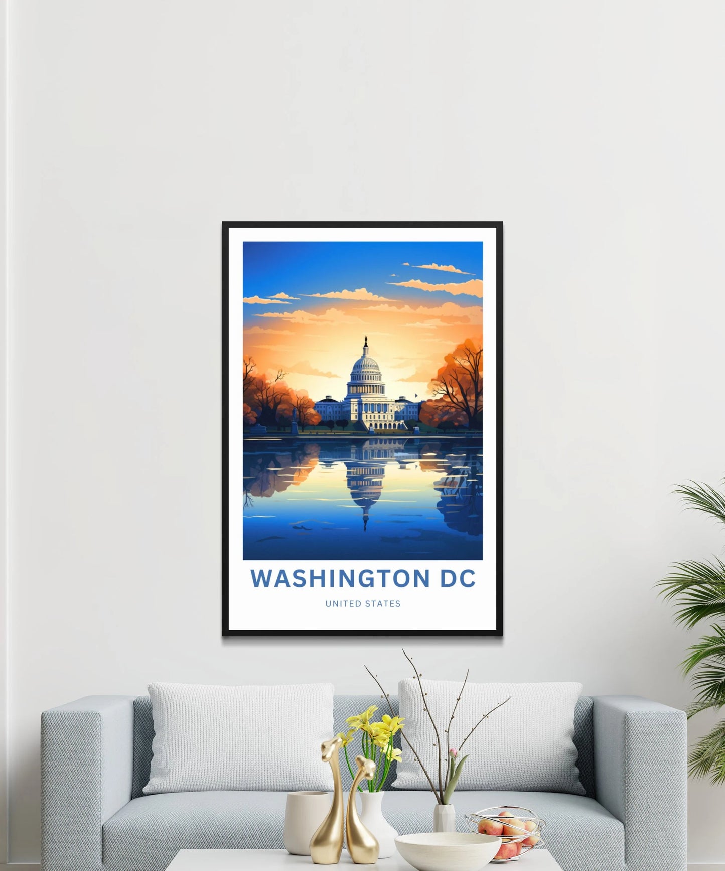 Washington DC Travel Poster