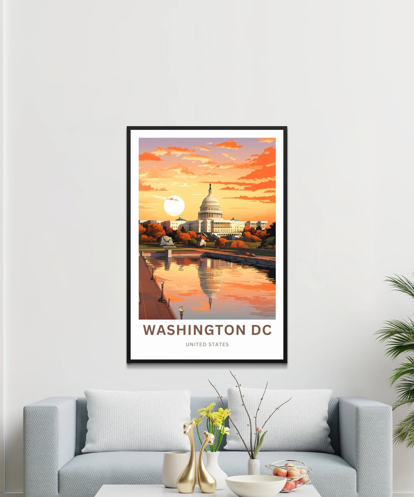 Washington DC Travel Poster