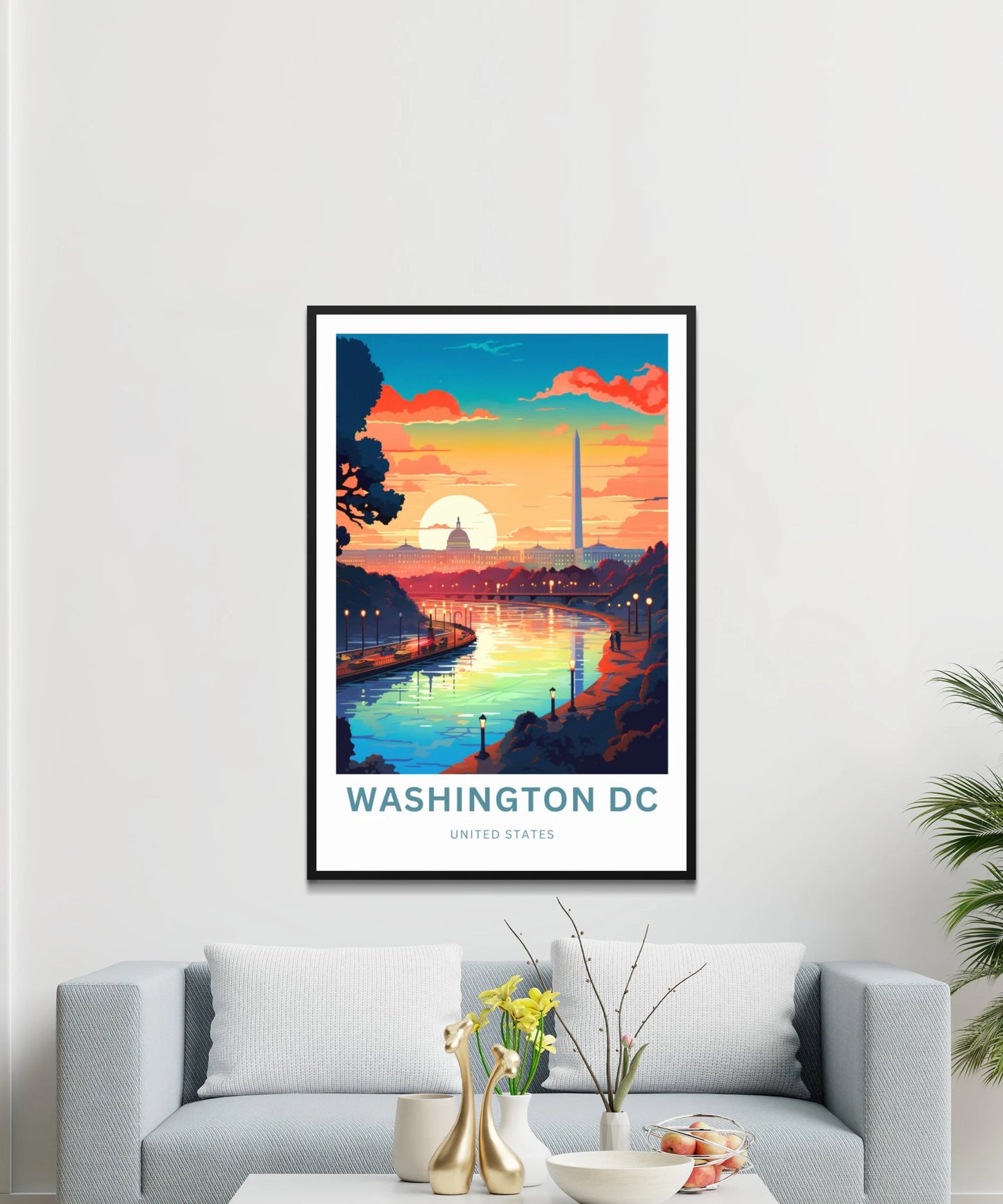 Washington DC Travel Poster