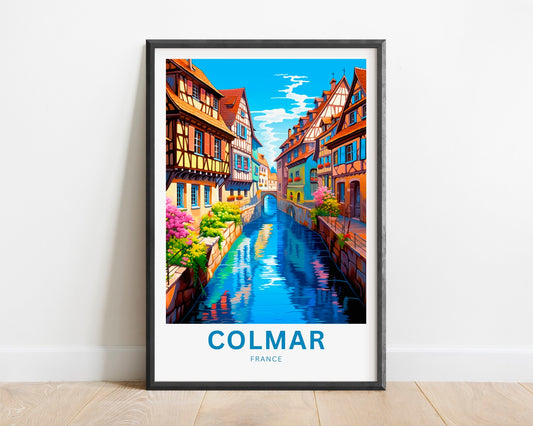 Colmar Travel Poster