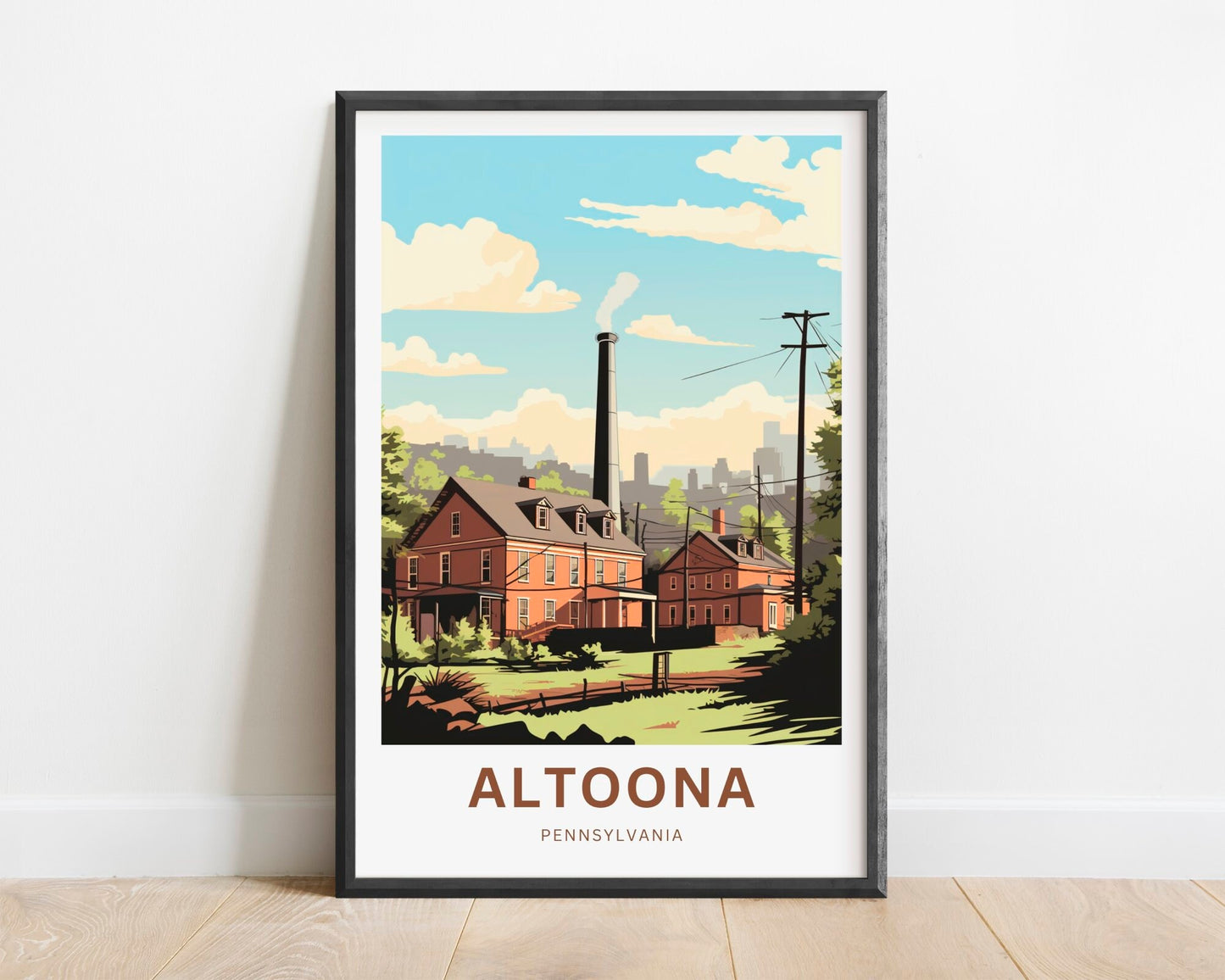 Altoona Travel Poster - Cultural Landmarks