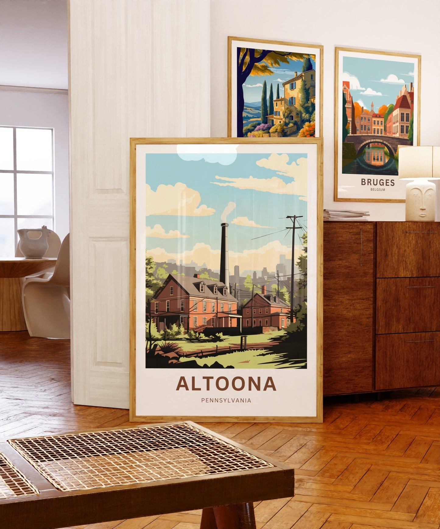 Altoona Travel Poster - Cultural Landmarks