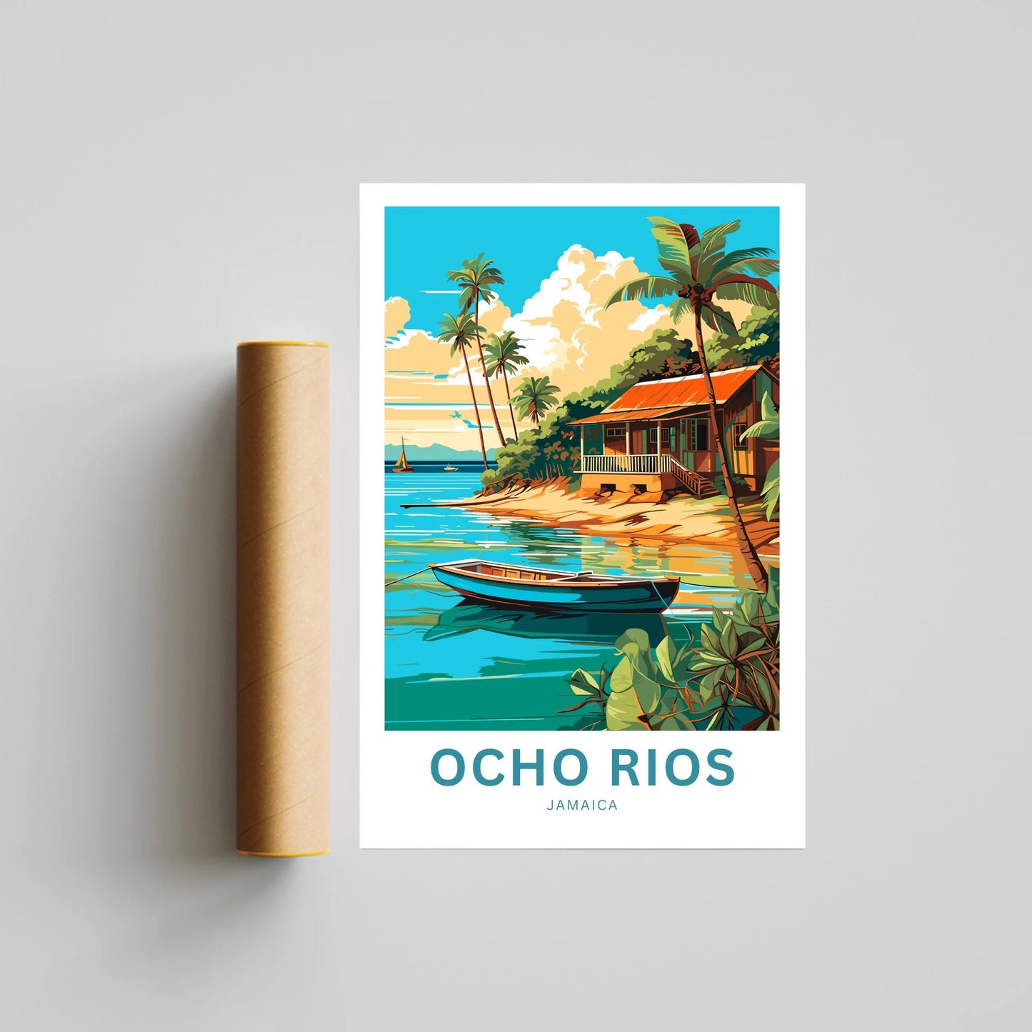 Ocho Rios Travel Poster