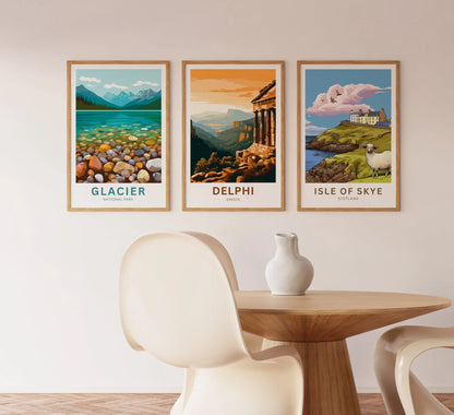 Delphi Travel Poster