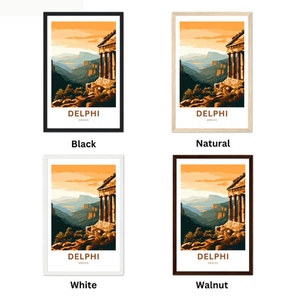 Delphi Travel Poster