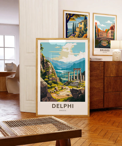 Delphi Travel Poster