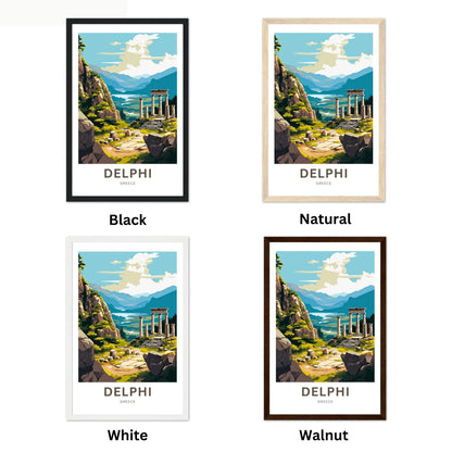 Delphi Travel Poster