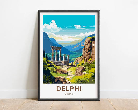 Delphi Travel Poster