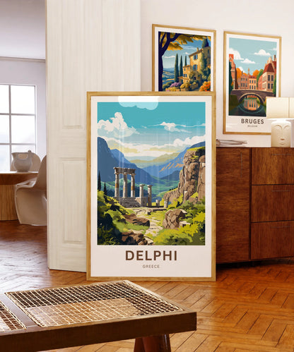 Delphi Travel Poster