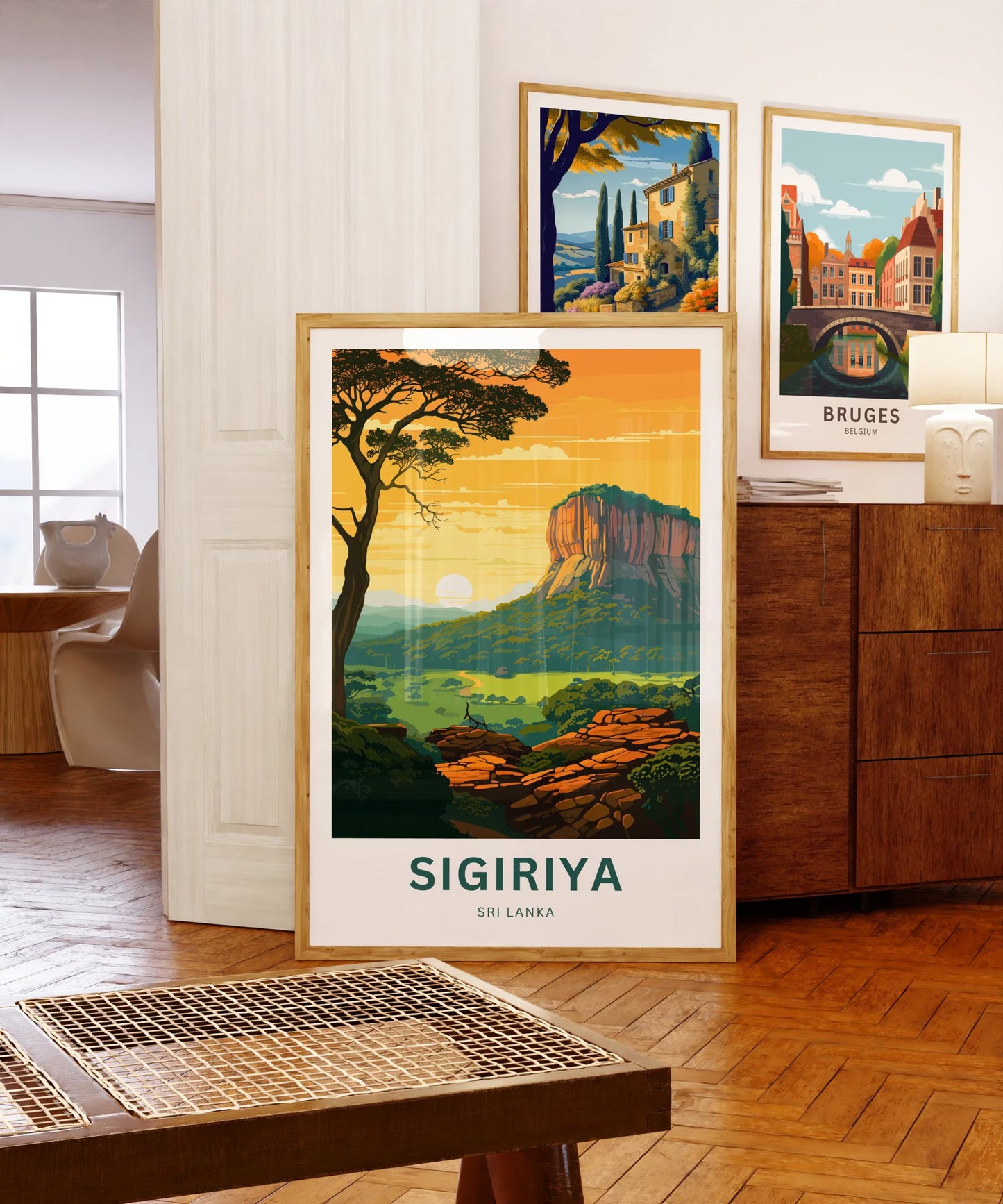 Sigiriya Travel Poster