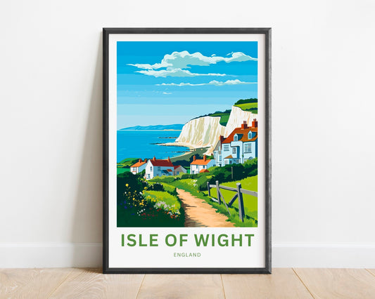 Isle of Wight Travel Poster