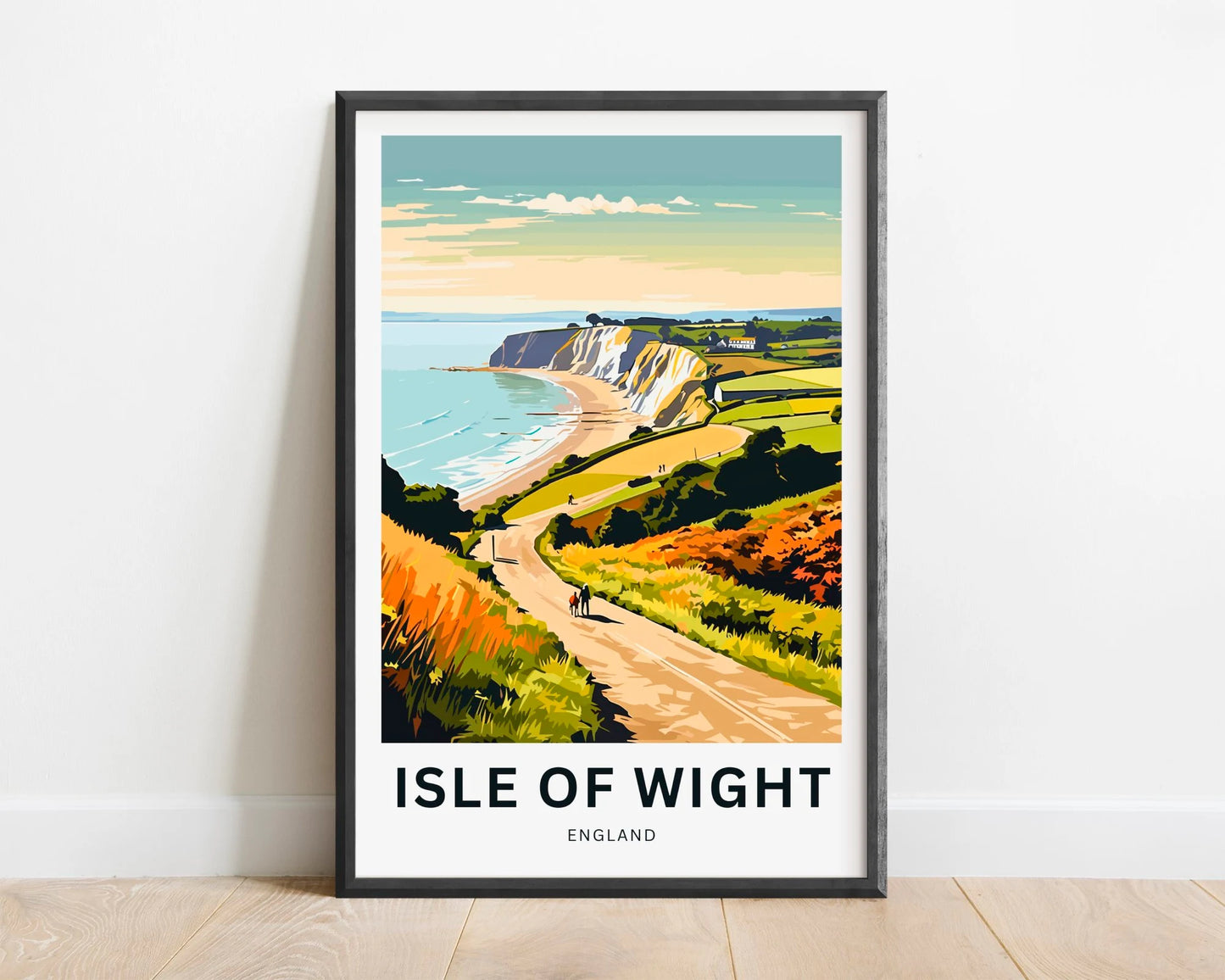 Isle of Wight Travel Poster