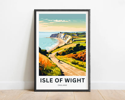 Isle of Wight Travel Poster