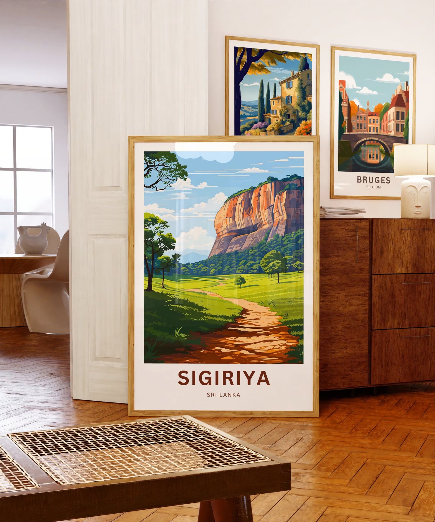 Sigiriya Travel Poster