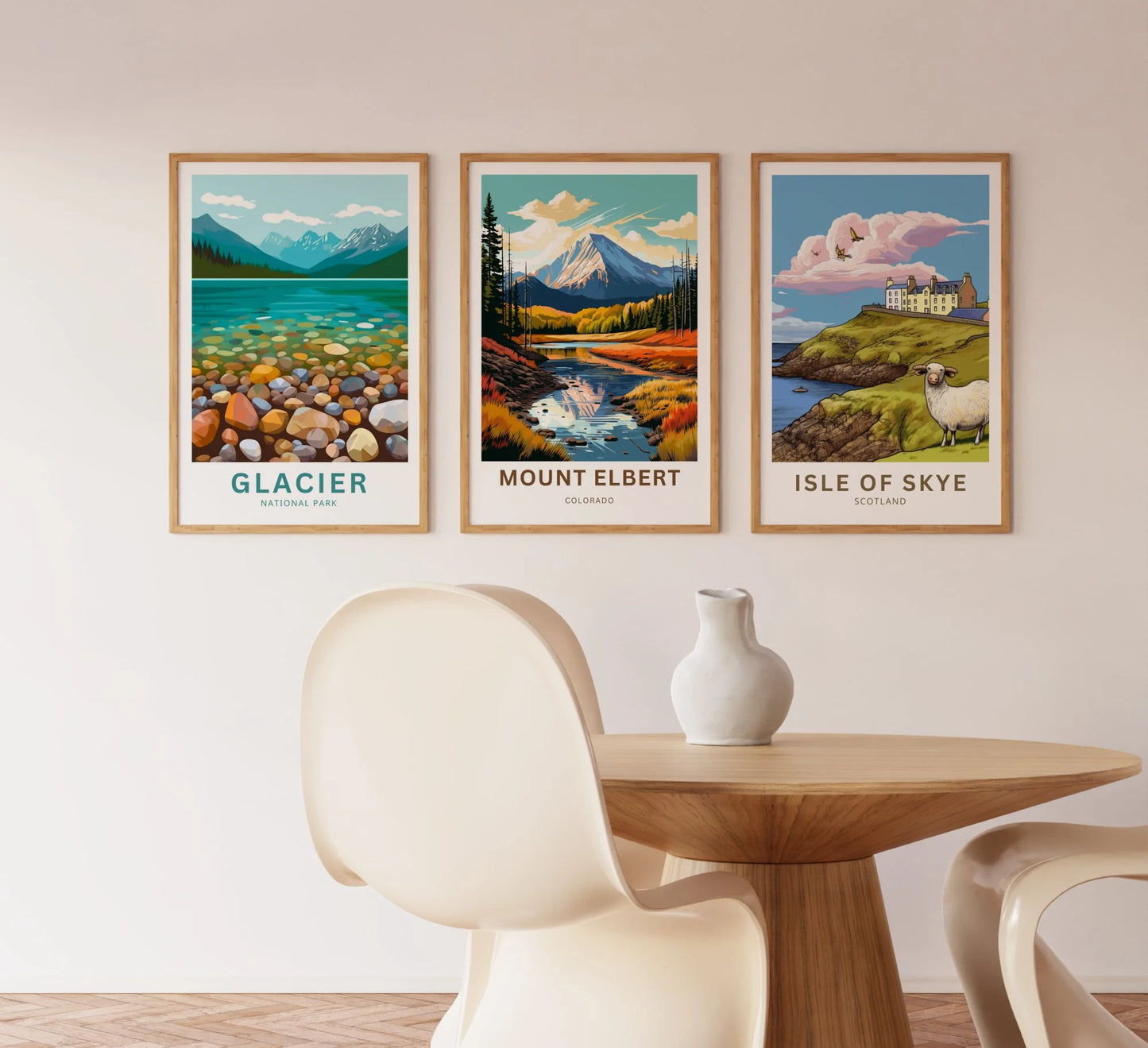 Mount Elbert Travel Poster