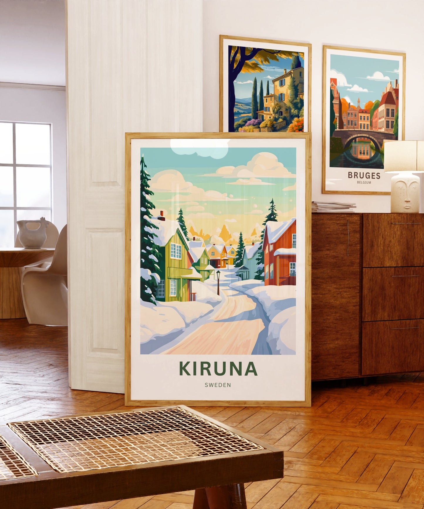 Kiruna Travel Poster