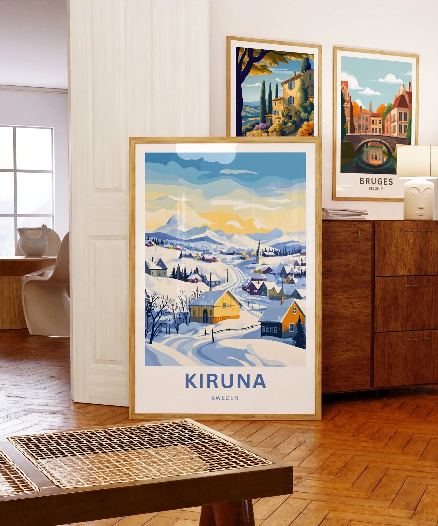 Kiruna Travel Poster