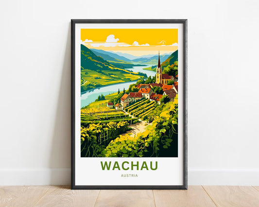 Wachau Travel Poster