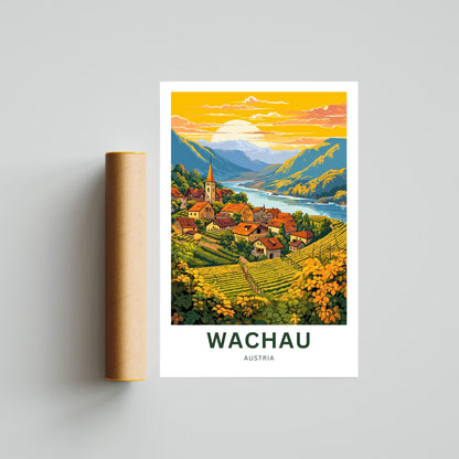 Wachau Travel Poster