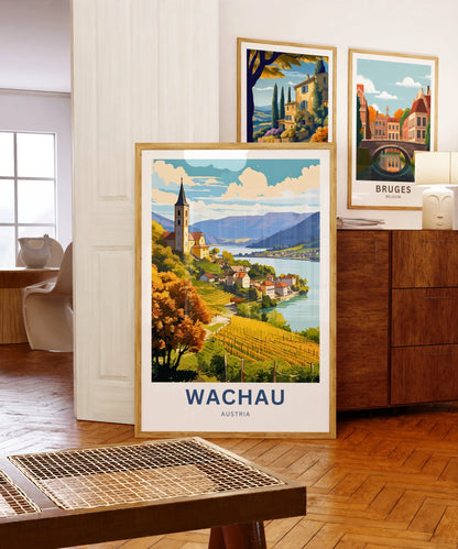 Wachau Travel Poster