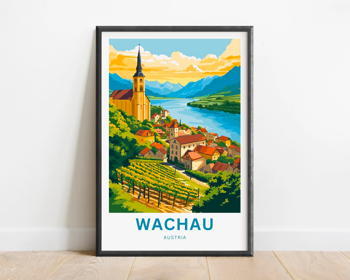 Wachau Travel Poster