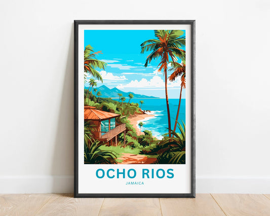 Ocho Rios Travel Poster