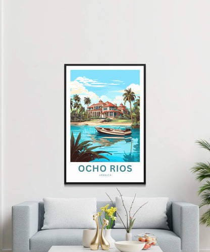 Ocho Rios Travel Poster