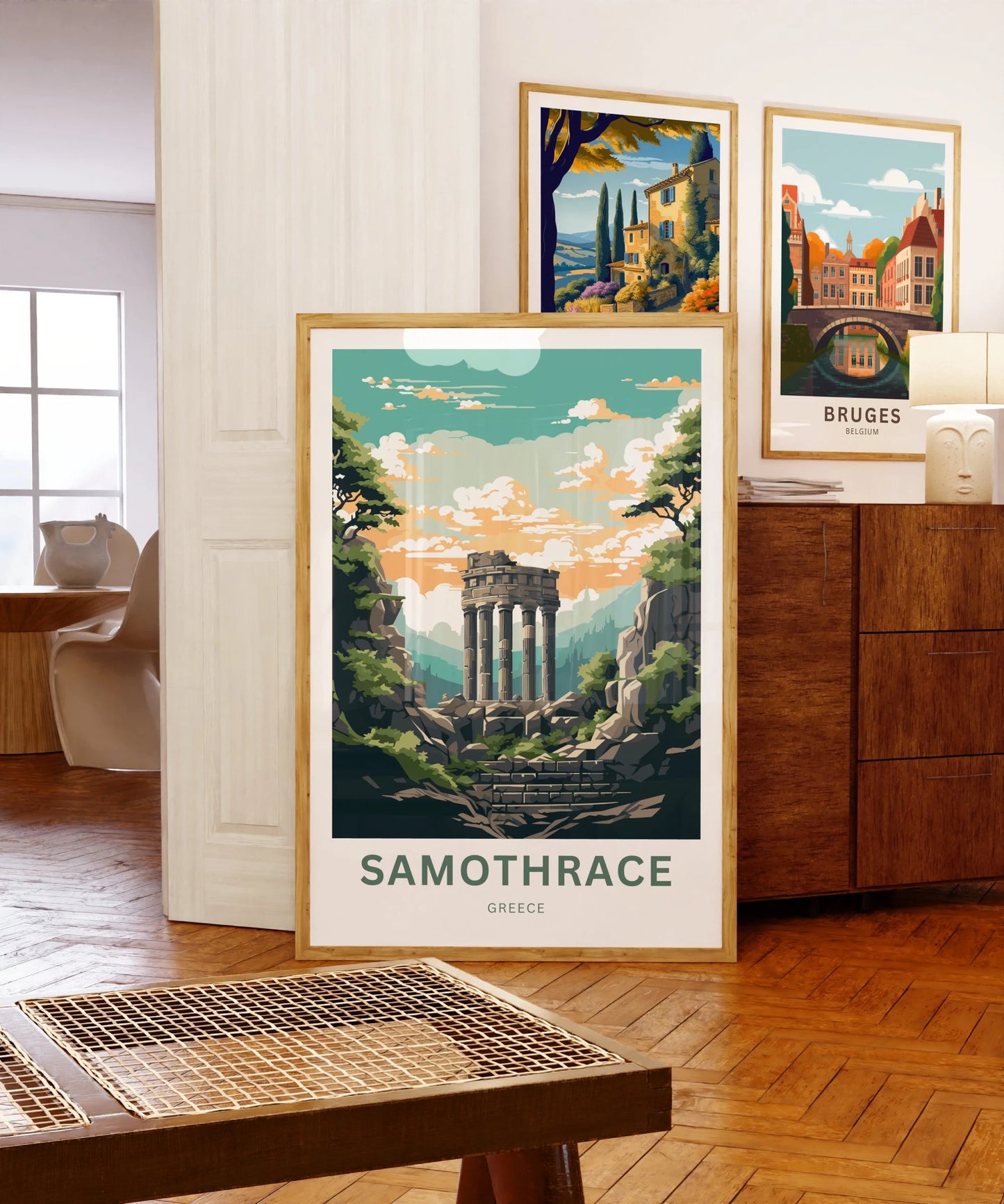 Samothrace Travel Poster