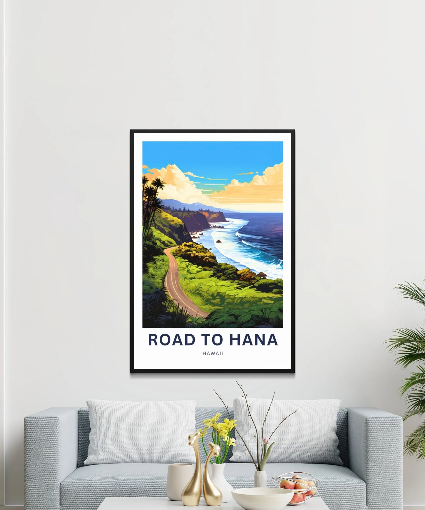 Road to Hana Travel Poster