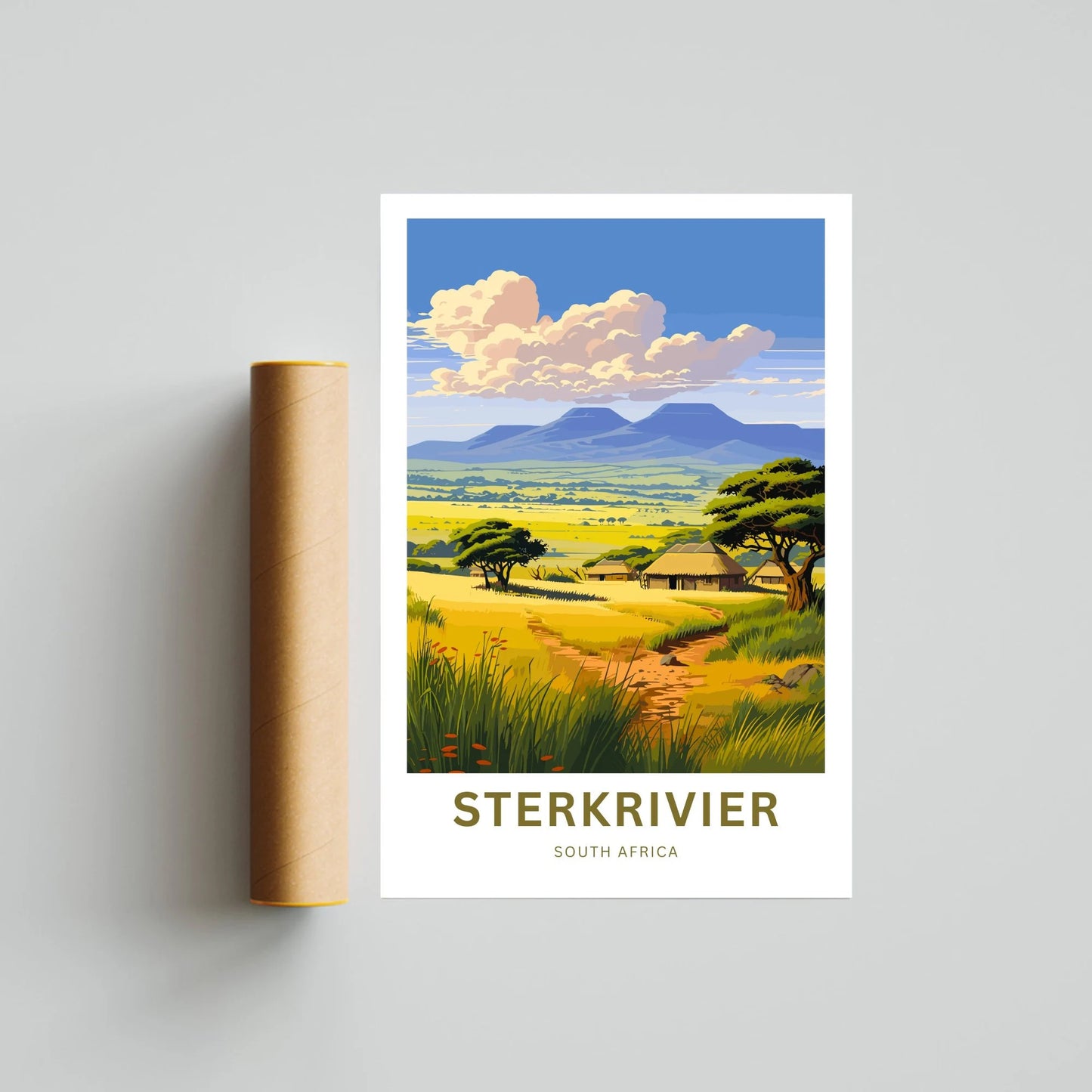 Sterkrivier Travel Poster