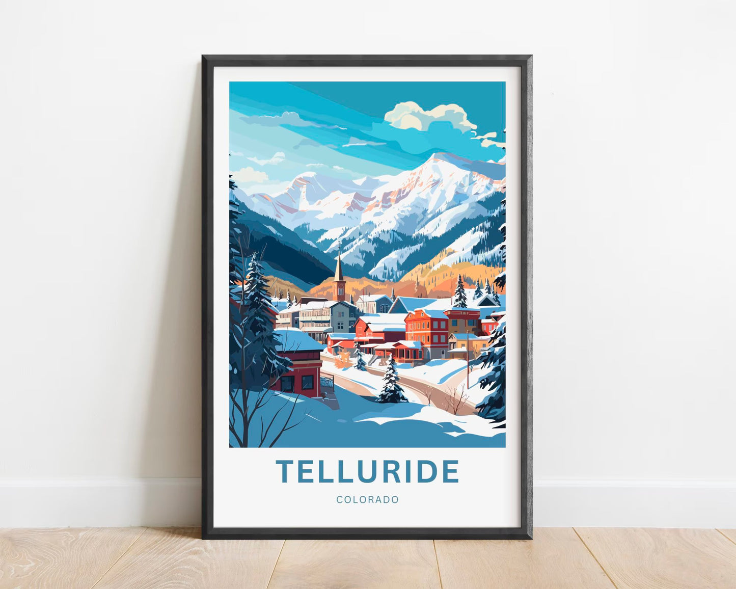 Telluride Travel Poster