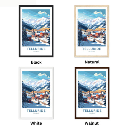 Telluride Travel Poster