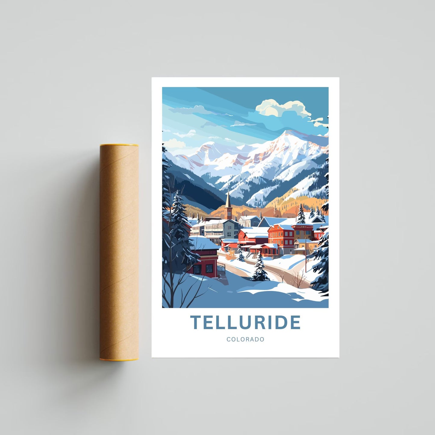 Telluride Travel Poster