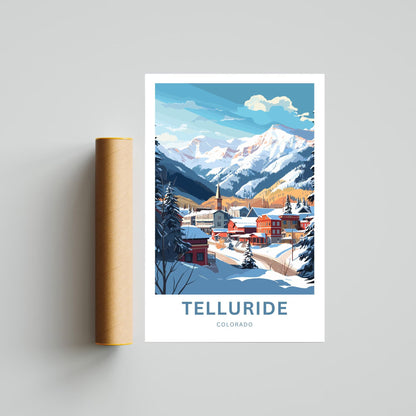 Telluride Travel Poster