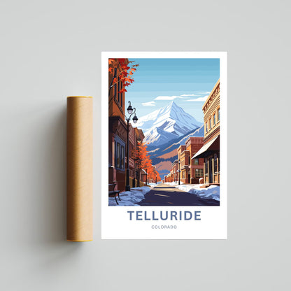 Telluride Travel Poster