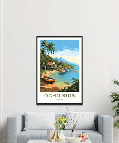 Ocho Rios Travel Poster