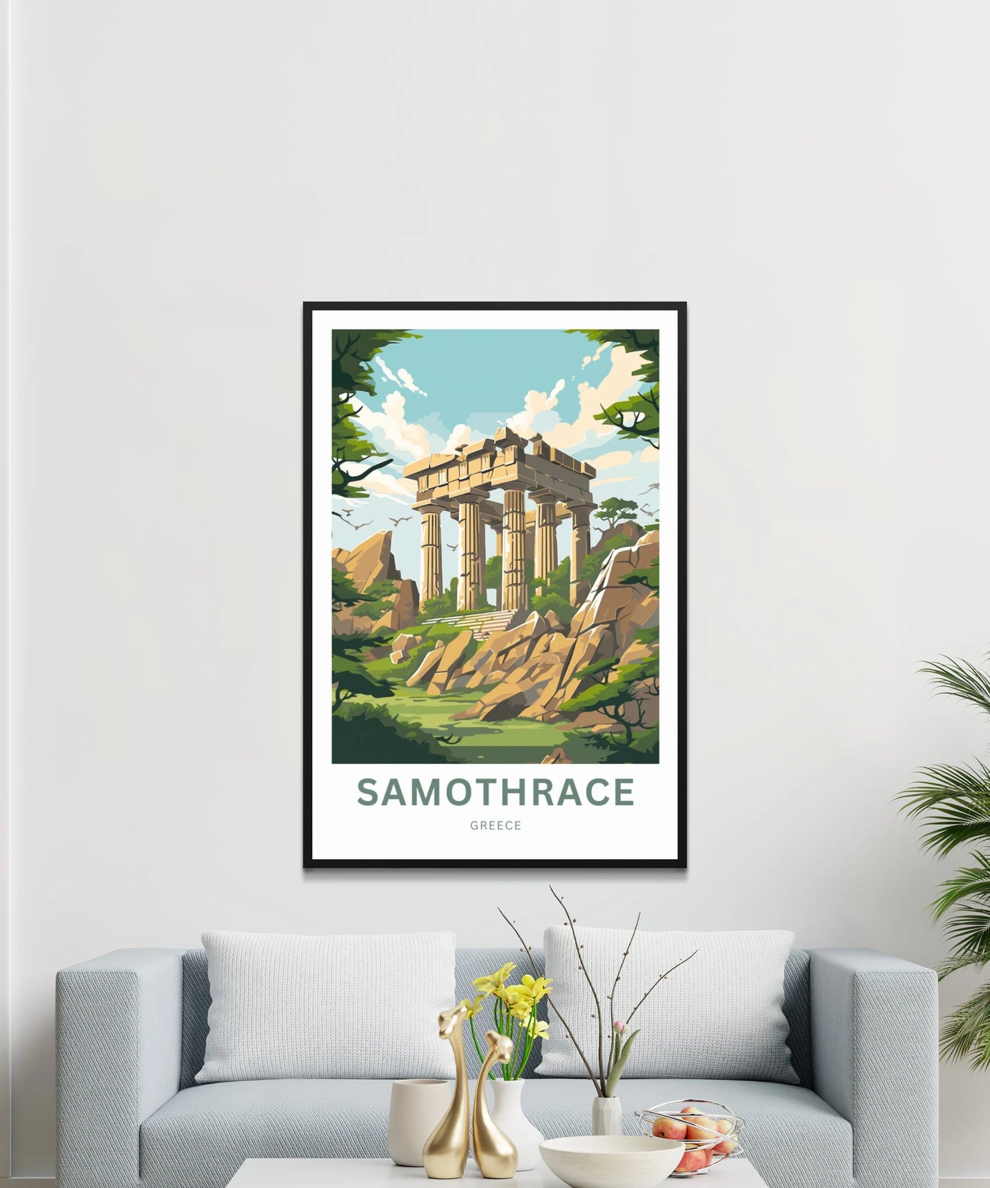 Samothrace Travel Poster