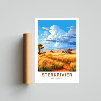 Sterkrivier Travel Poster