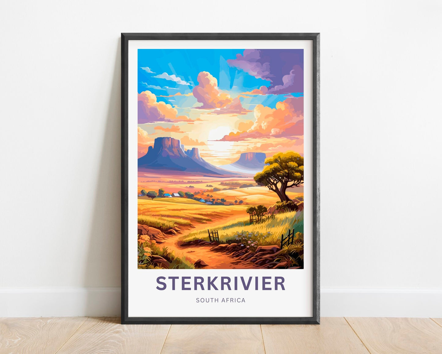 Sterkrivier Travel Poster